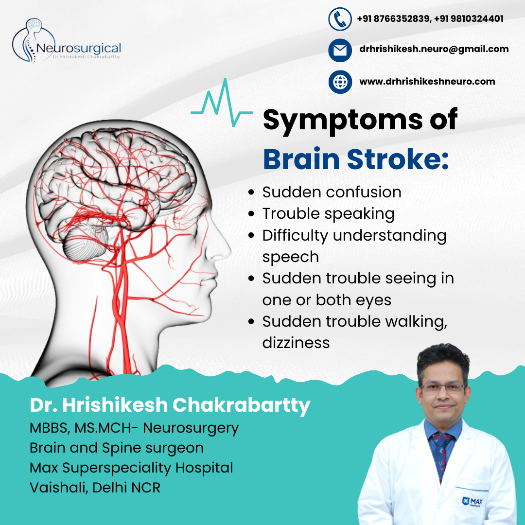 Brain Stroke — Social Media design by Abhijit